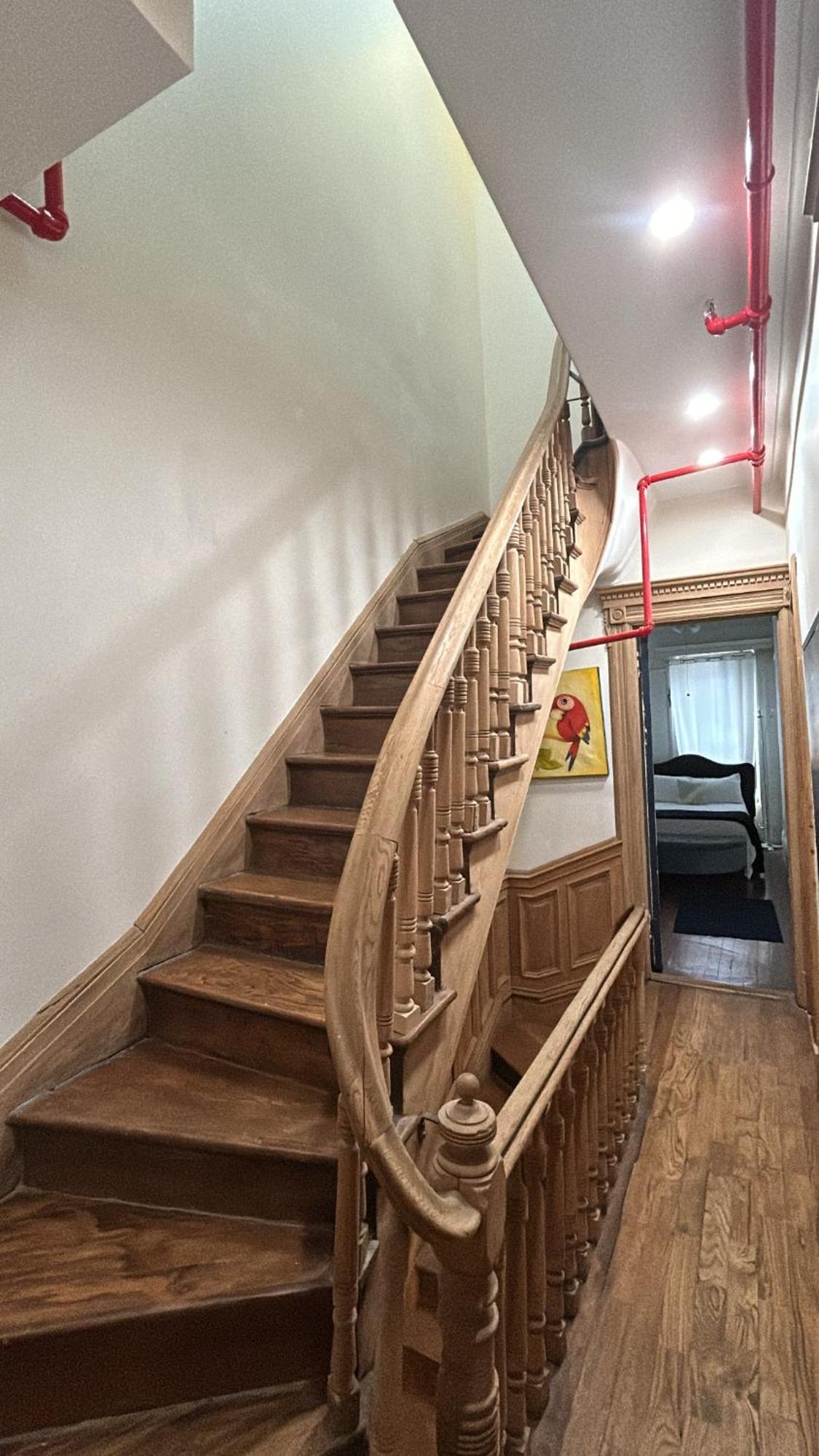 Harlem Brownstone Lejlighed New York Eksteriør billede